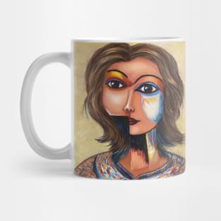 Woman Portrait | Expressionism Mug